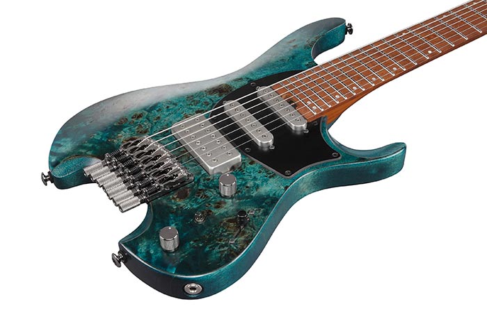 Ibanez Q547pb Col Quest Standard 7c Hss Ht Mn - Cosmic Blue Low Gloss - Elektrische reisgitaar - Variation 2