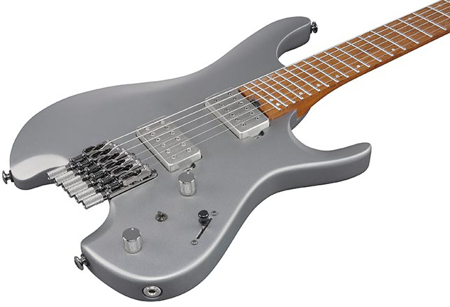 Ibanez Qx52 Mgm Quest 2h Ht Mn - Metallic Gray Matte - Multi-scale gitaar - Variation 2