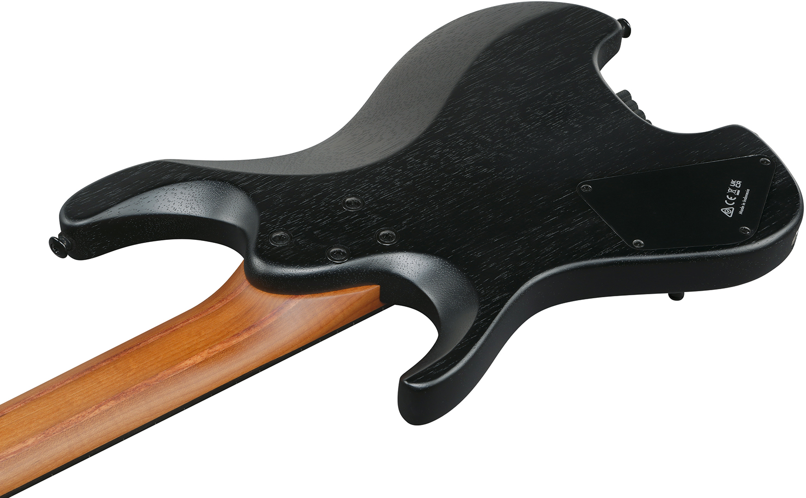 Ibanez Qx527b Wk Quest 7c 2h Ht Eb - Weathered Black - Double cut gitaar - Variation 3