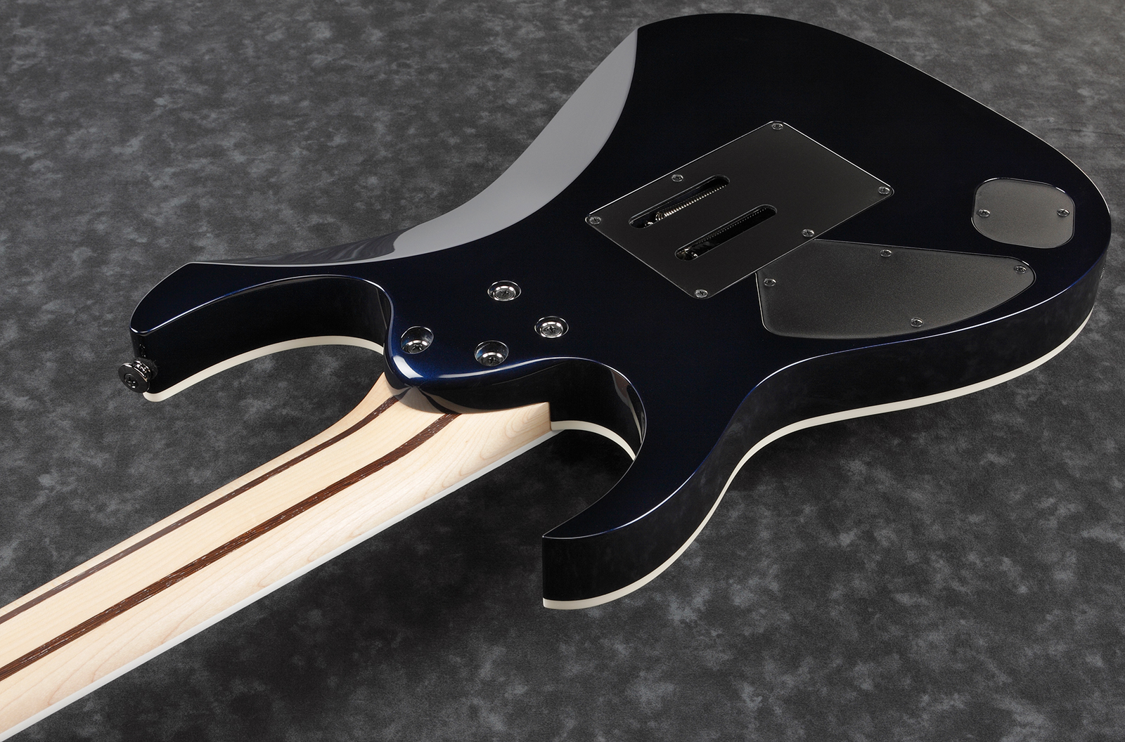 Ibanez Rg2027rxl Dtb Prestige Jap 7c Baryton 2h Dimarzio Fr Rw - Dark Tide Blue - Bariton elektrische gitaar - Variation 3