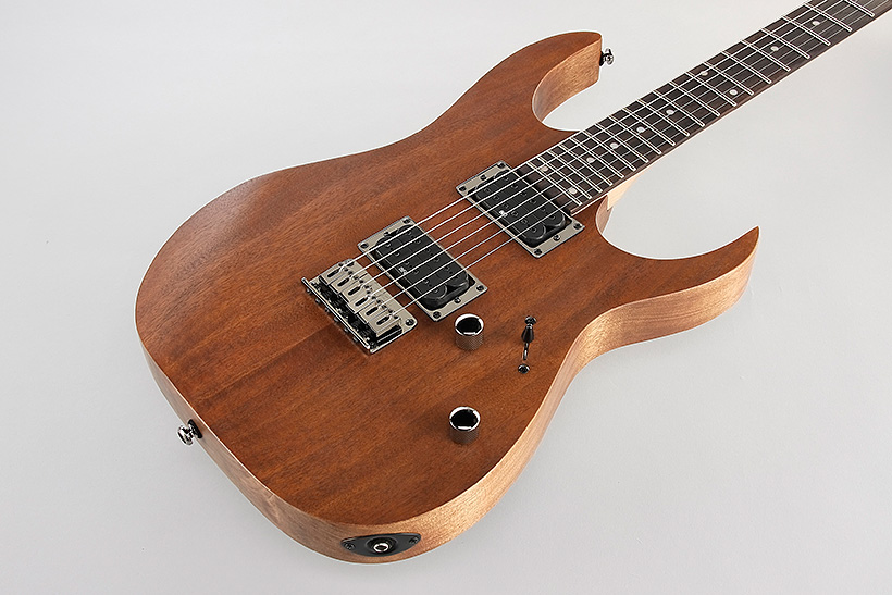 Ibanez Rg421 Mol Standard Hh Ht Jat - Natural Mahogany - Elektrische gitaar in Str-vorm - Variation 2