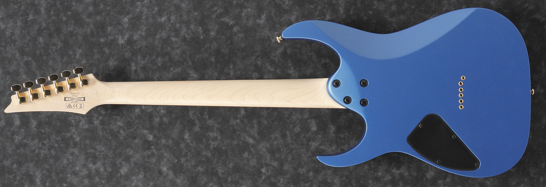 Ibanez Rg421g Lbm Standard Ht Hh Jat - Laser Blue Matte - Elektrische gitaar in Str-vorm - Variation 1