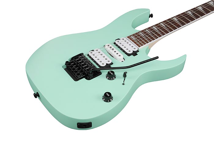 Ibanez Rg470dx Sfm Standard Hsh Fr Jat - Sea Foam Green Matte - Elektrische gitaar in Str-vorm - Variation 2