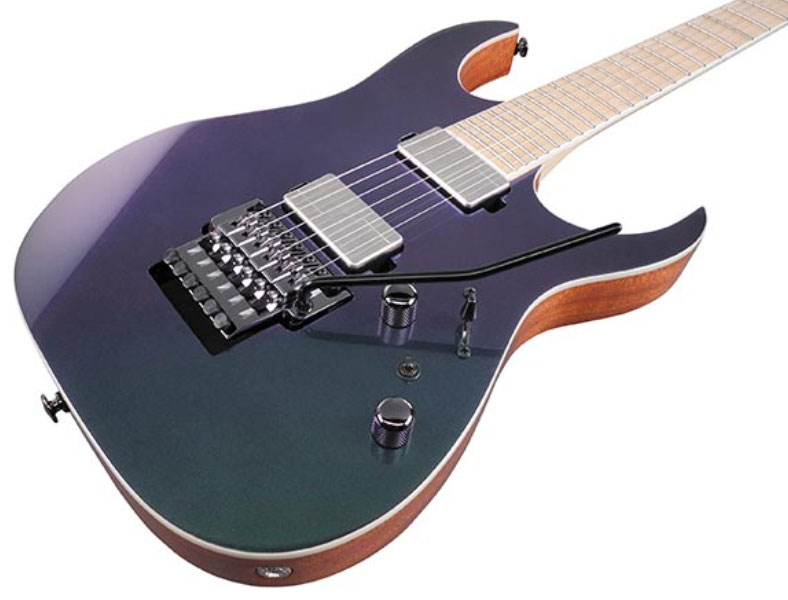Ibanez Rg5120m Prt Prestige Japon Hh Fishman Fluence Fr Mn - Polar Lights - Elektrische gitaar in Str-vorm - Variation 2