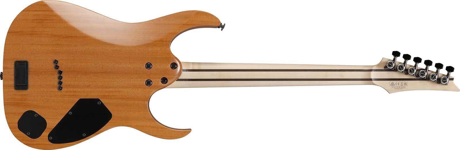 Ibanez Rg5121rl Dbf Lh Prestige Jap Gaucher 2h Fishman Fluence  Ht Rw - Dark Tide Blue Flat - Elektrische gitaar in Strat vorm - Variation 1