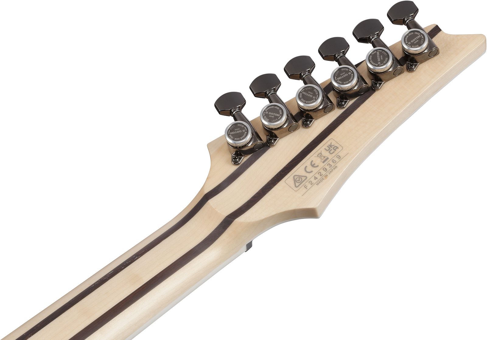 Ibanez Rg5121rl Dbf Lh Prestige Jap Gaucher 2h Fishman Fluence  Ht Rw - Dark Tide Blue Flat - Elektrische gitaar in Strat vorm - Variation 4