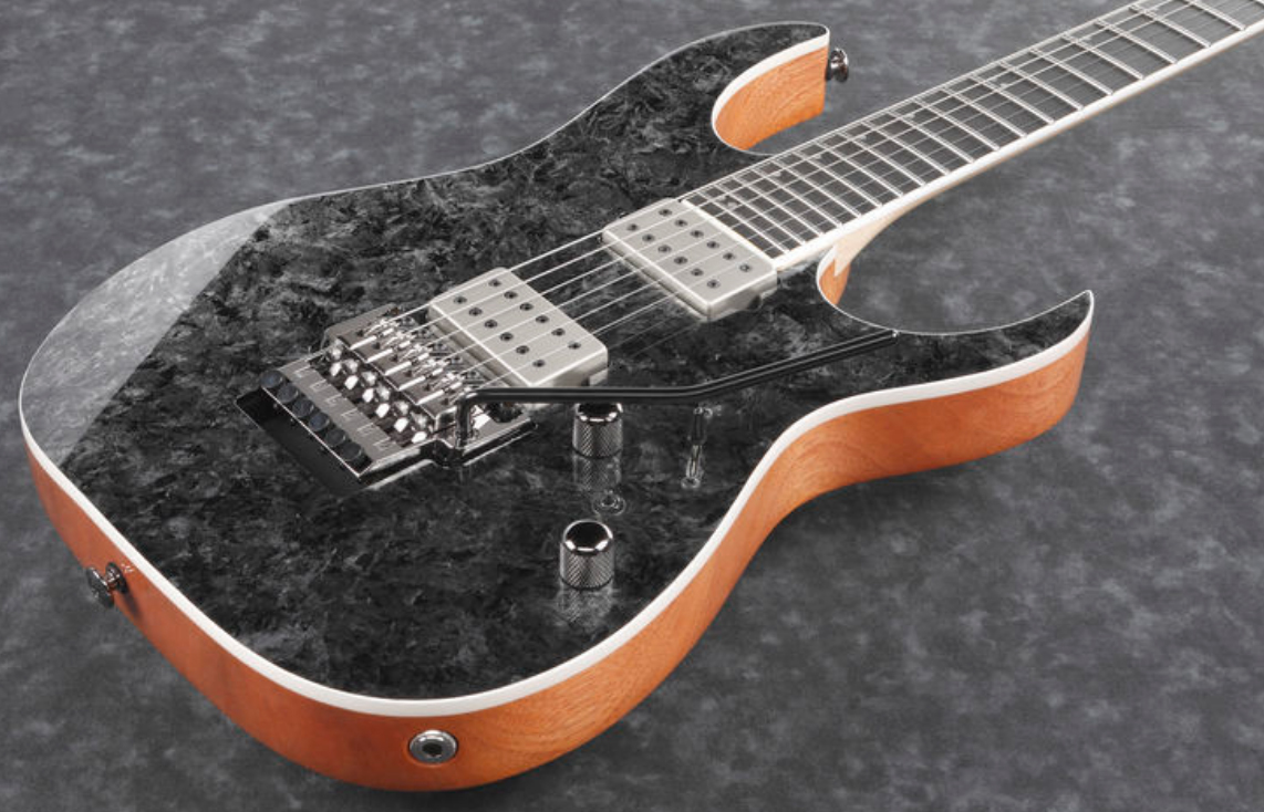 Ibanez Rg5320 Csw Prestige Jap 2h Dimarzio Fr Eb - Cosmic Shadow - Elektrische gitaar in Str-vorm - Variation 2