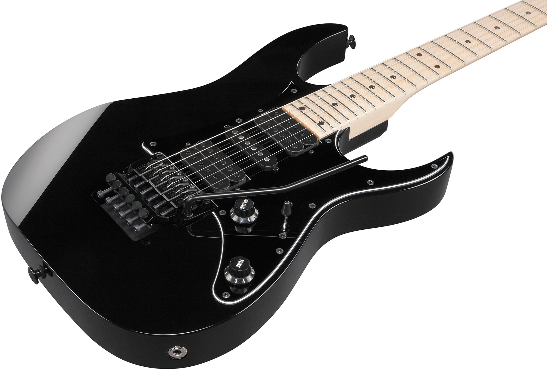 Ibanez Rg550 Bk Genesis Jap Hsh Fr Mn - Black - Elektrische gitaar in Str-vorm - Variation 2