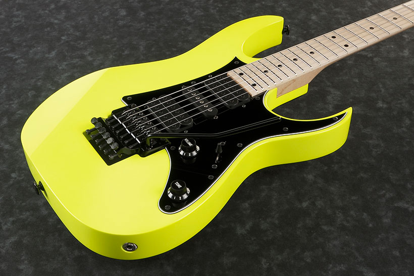 Ibanez Rg550 Dy Genesis Japon Hsh Fr Mn - Desert Sun Yellow - Elektrische gitaar in Str-vorm - Variation 1