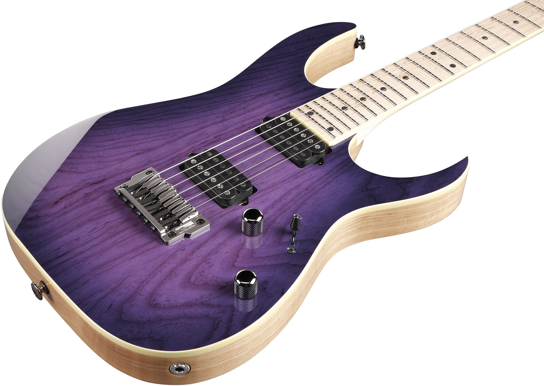Ibanez Rg652ahmfx Rpb Prestige Jap Hh Dimarzio Ht Mn - Royal Plum Burst - Elektrische gitaar in Str-vorm - Variation 2