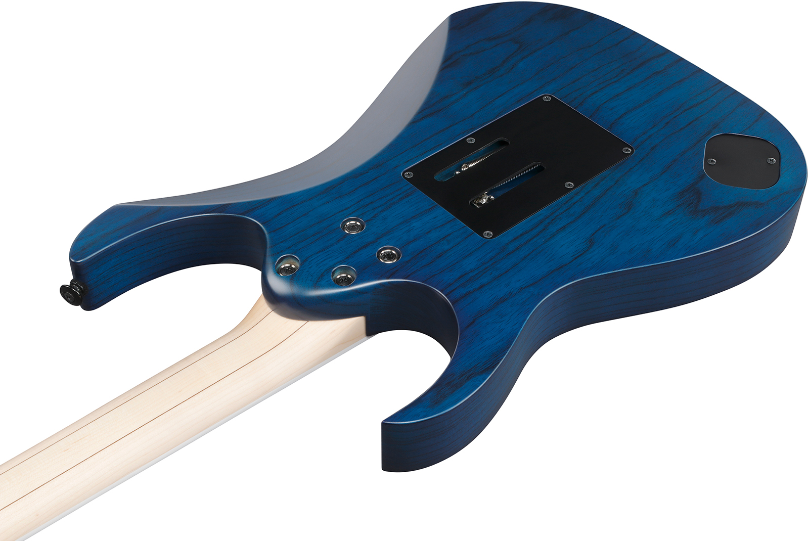 Ibanez Rg653dx Tdf Prestige Jap 2h Rw - Transparent Deep Blue Flat - Elektrische gitaar in Strat vorm - Variation 3