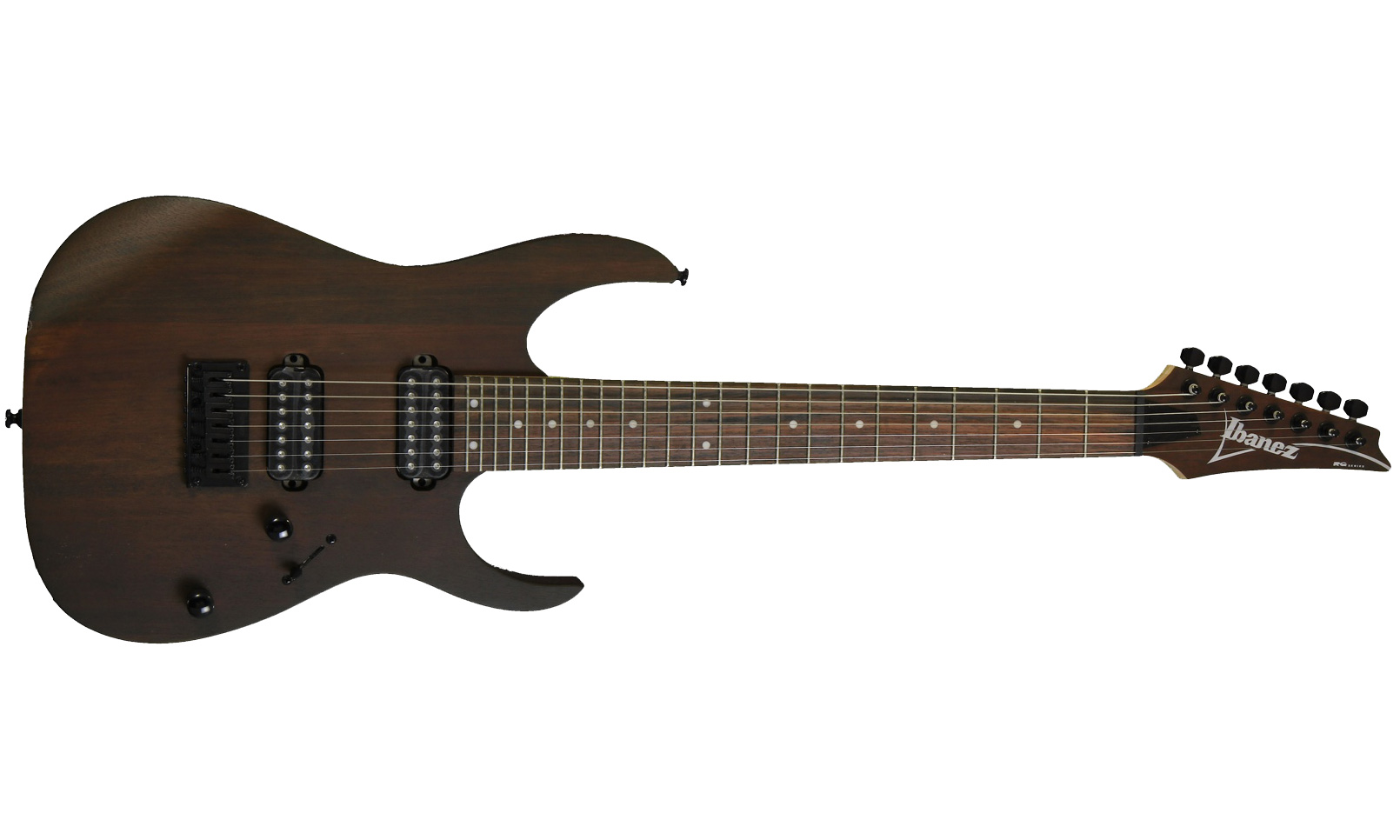 Ibanez Rg7421 Wnf Standard 7c 2h Ht - Walnut Flat - 7-snarige elektrische gitaar - Variation 1