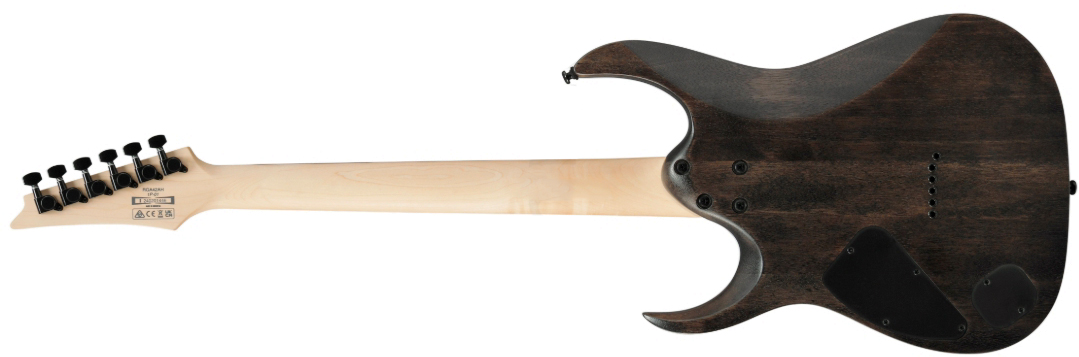 Ibanez Rga42ah Bks Standard 2h Ht Jat - Black Stained - Elektrische gitaar in Strat vorm - Variation 2
