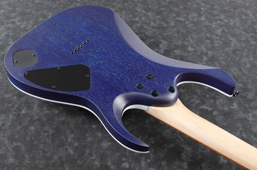 Ibanez Rga42fml Blf Gaucher Standard Hh Ht Rw - Blue Lagoon Burst Flat - Elektrische gitaar in Str-vorm - Variation 3