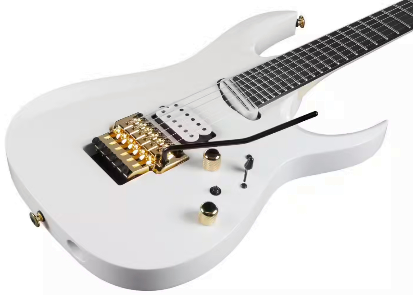 Ibanez Rga622xh Wh Axe Design Lab Jap 2h Trem Eb - White - Elektrische gitaar in Strat vorm - Variation 1