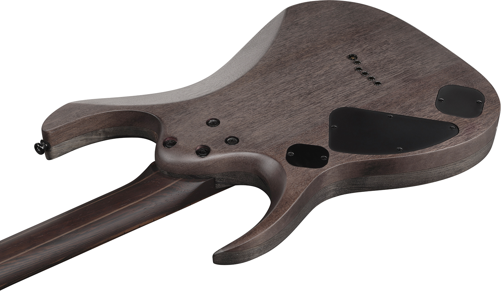 Ibanez Rgd621ah Mnf Iron Label Baryton 2h Dimarzio Ht Eb - Midnight Shade Flat - Bariton elektrische gitaar - Variation 3