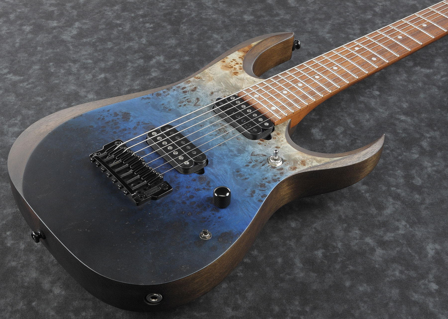 Ibanez Rgd7521pb Dsf Standard 7c Baryton 2h Dimarzio Ht Jat - Deep Seafloor Fade - 7-snarige elektrische gitaar - Variation 2