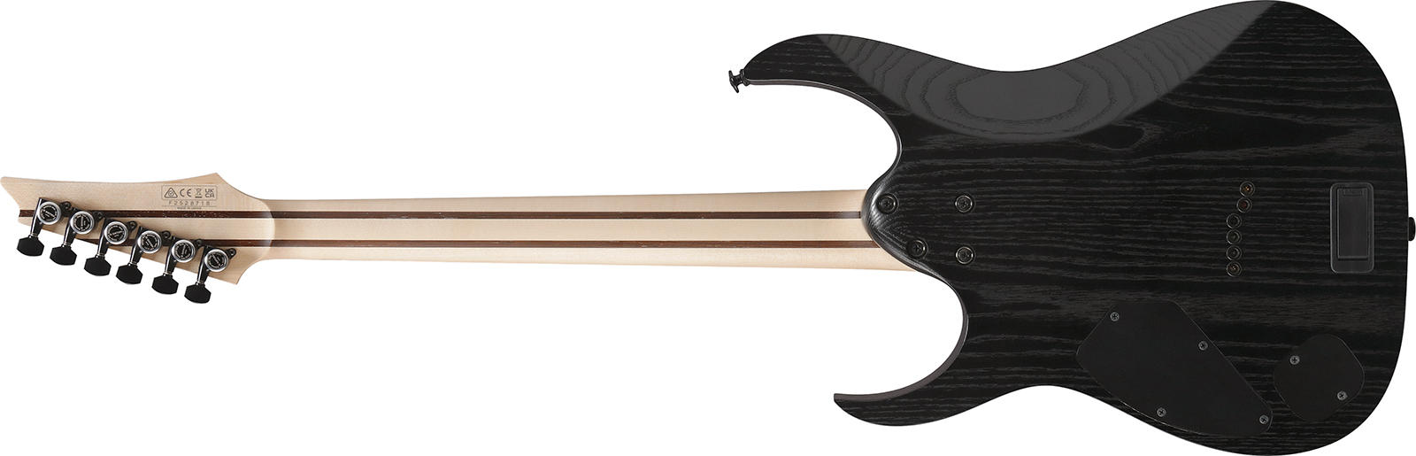 Ibanez Rgr5111rb Wk Prestige Jap H Ht Rw - Weathered Black - Elektrische gitaar in Strat vorm - Variation 1