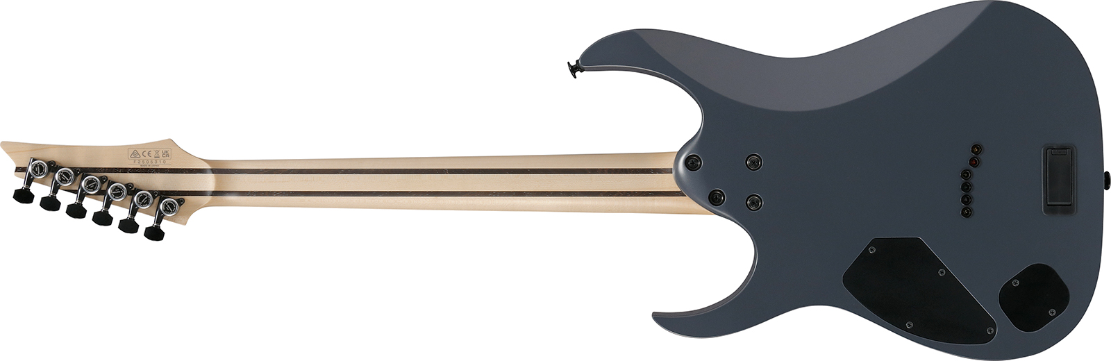Ibanez Rgr5121rb Grf Prestige Jap 2h Fishman Fluence Ht Rw - Gray Metallic Flat - Elektrische gitaar in Strat vorm - Variation 1