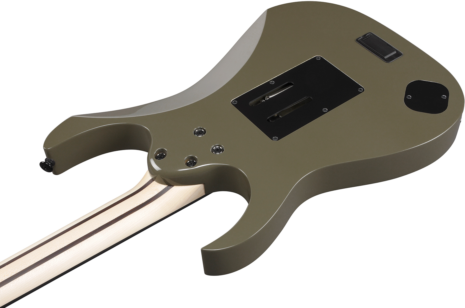 Ibanez Rgr5130r Km Prestige Jap 2h Fishman Fluence  Fr Rw - Khaki Metallic - Elektrische gitaar in Strat vorm - Variation 3