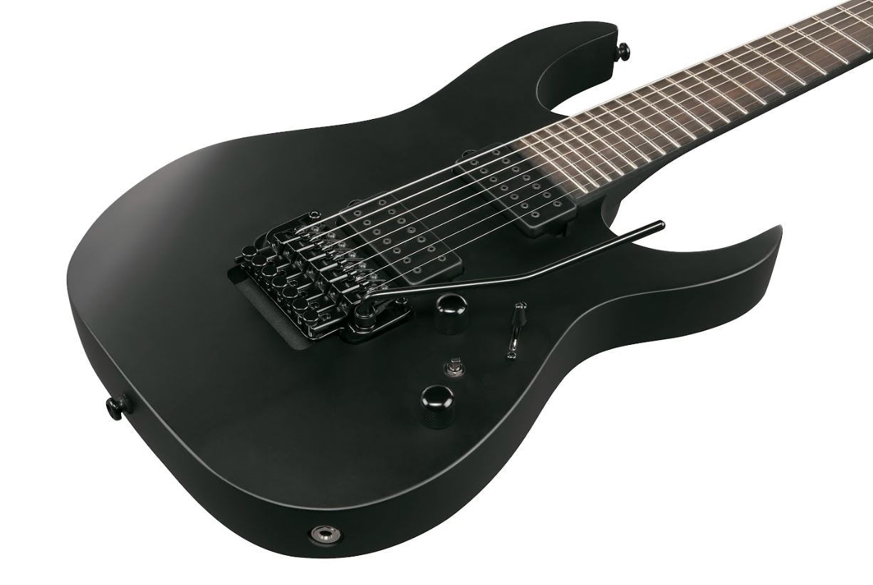 Ibanez Rgrb720bkf Trem Hh Eb - Black Flat - Elektrische gitaar in Str-vorm - Variation 2