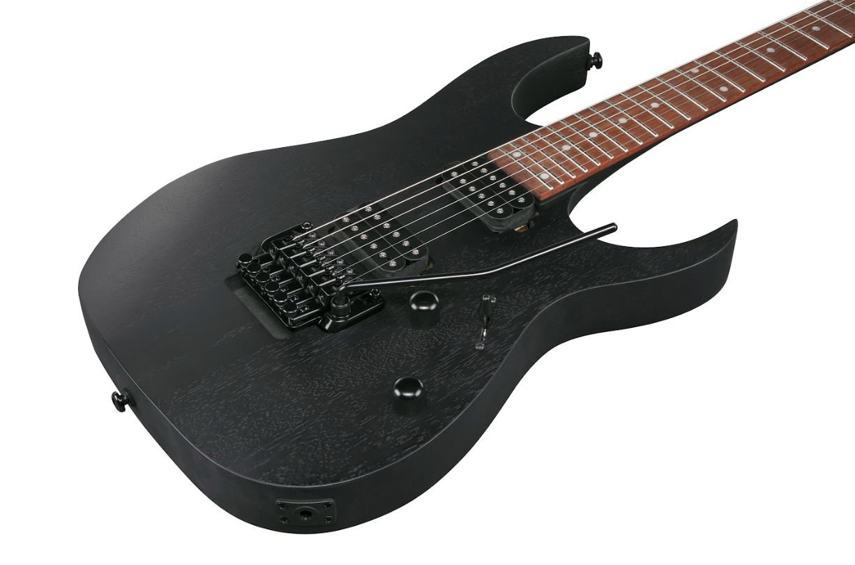 Ibanez Rgrt420wk Trem Hh Ja - Weathered Black - Elektrische gitaar in Str-vorm - Variation 2