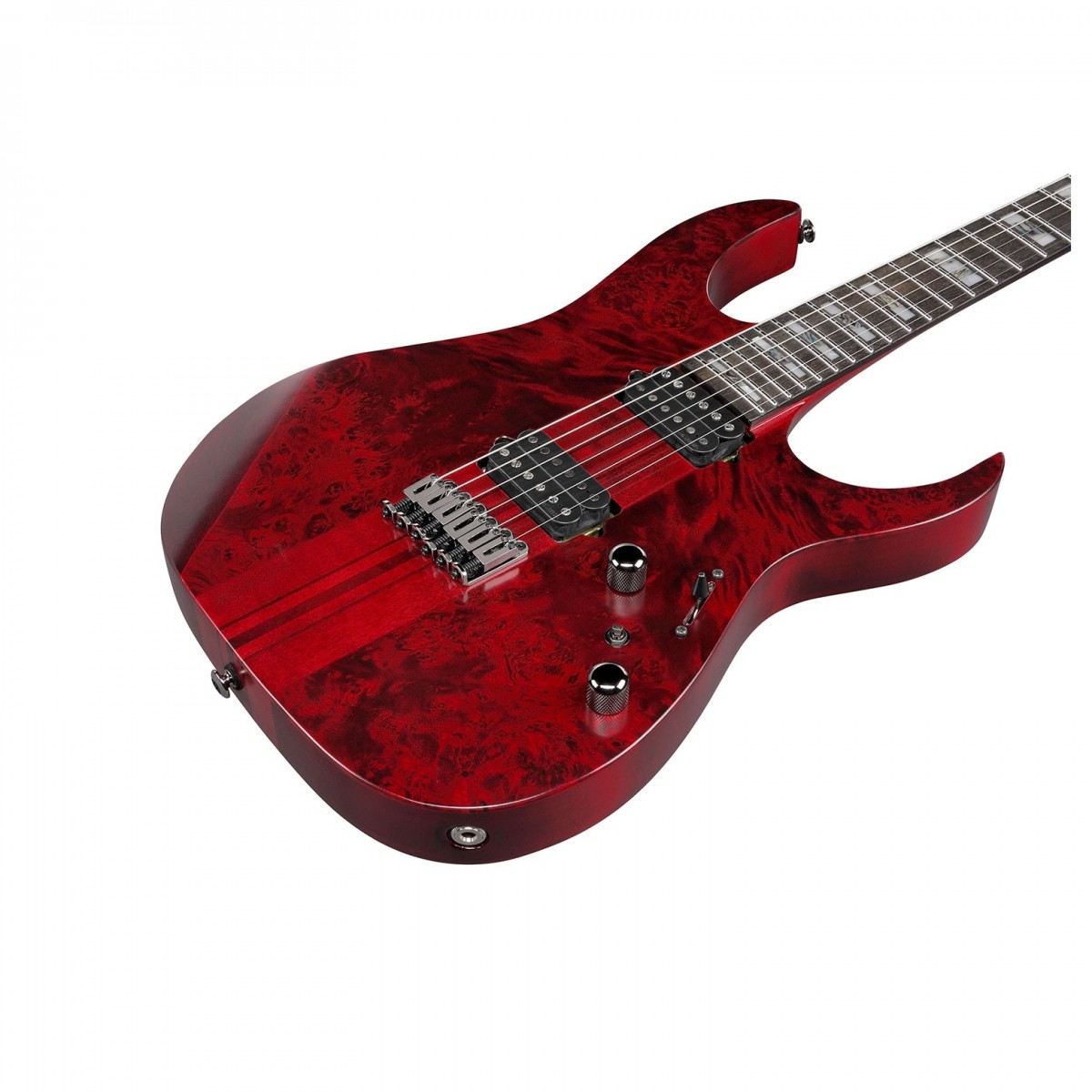 Ibanez Rgt1221pb Swl Premium 2h Dimarzio Ht Eb - Stained Wine Red Low Gloss - Elektrische gitaar in Str-vorm - Variation 2