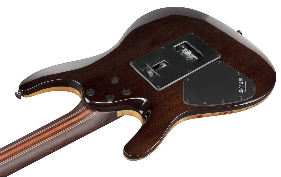 Ibanez S1070pbz Ckb Sabre Premium Hsh Dimarzio Fr Rw - Charcoal Black Burst - Elektrische gitaar in Str-vorm - Variation 3