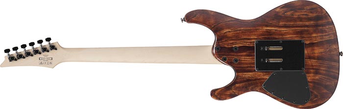 Ibanez S520ah Abs Sabre Premium 2h Trem Rw - Antique Brown Stained - Elektrische gitaar in Strat vorm - Variation 1