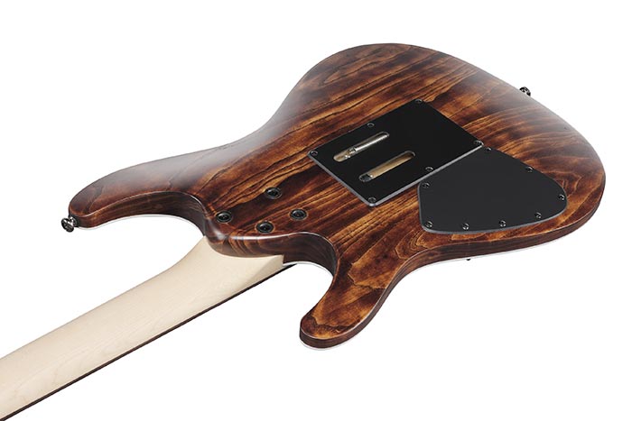 Ibanez S520ah Abs Sabre Premium 2h Trem Rw - Antique Brown Stained - Elektrische gitaar in Strat vorm - Variation 3
