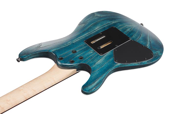 Ibanez S520ah Obf Sabre Premium 2h Trem Rw - Cosmic Blue Flat - Elektrische gitaar in Strat vorm - Variation 3