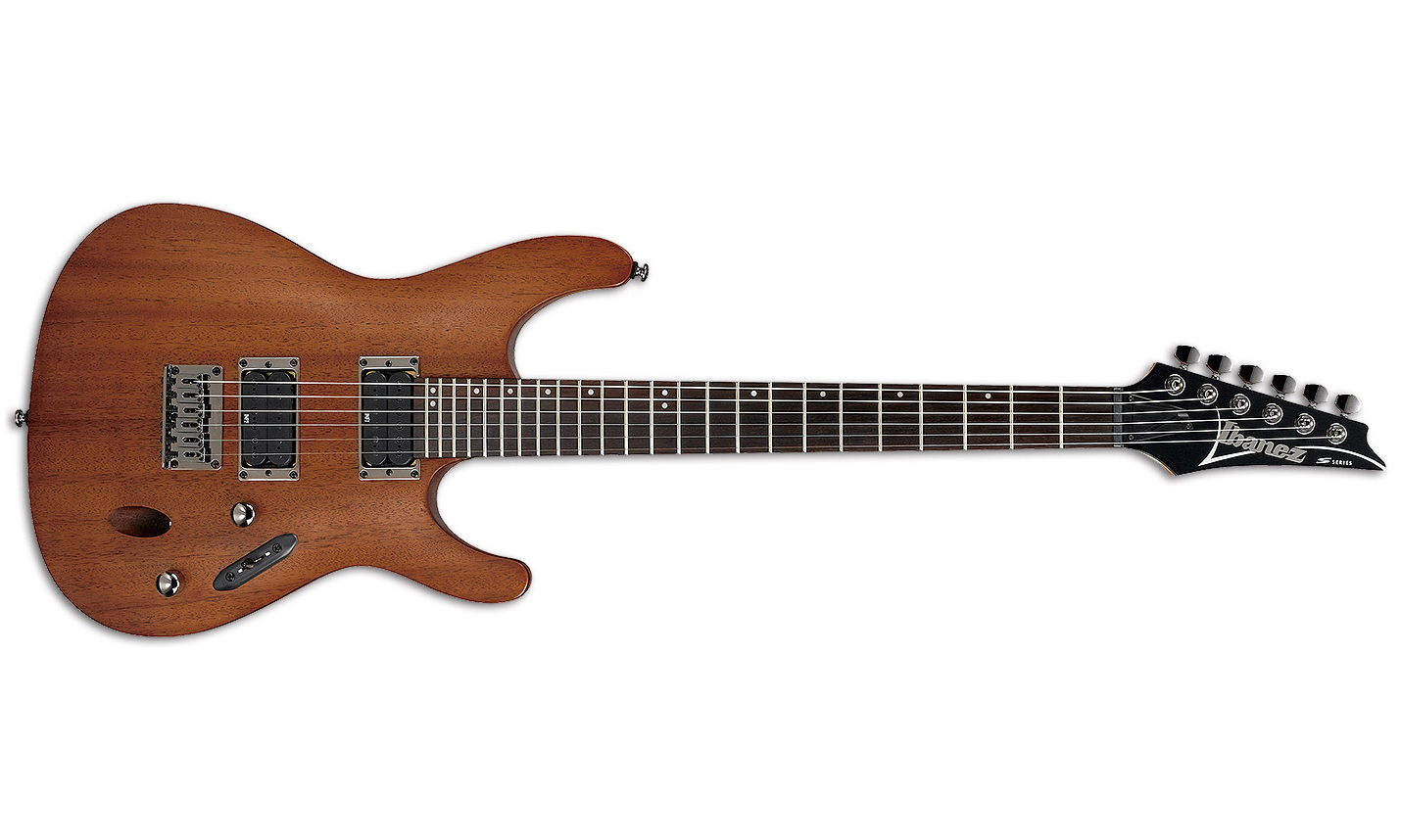 Ibanez S521 Mol Standard Hh Ht Jat - Mahogany Oil Finish - Elektrische gitaar in Str-vorm - Variation 1