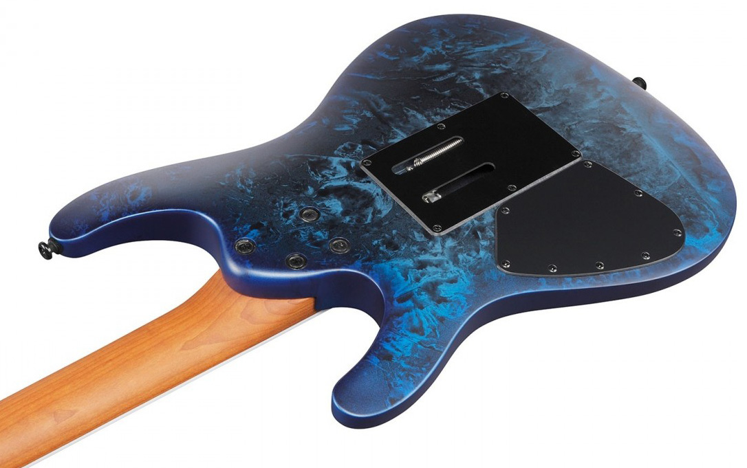 Ibanez S770 Czm Sabre Standard Hsh Dimarzio Fr Rw - Cosmic Blue Frozen Matte - Elektrische gitaar in Str-vorm - Variation 3
