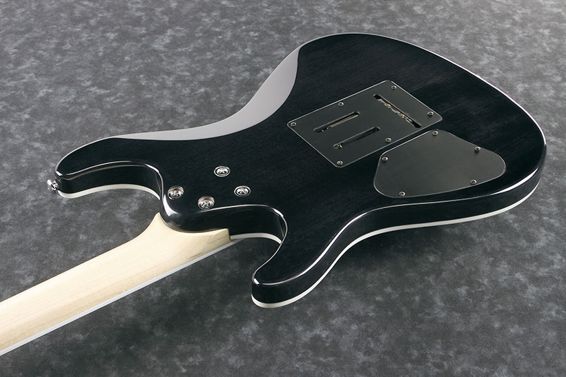 Ibanez Sa360ah Stk Hss Trem Nzp - Stained Black - Elektrische gitaar in Str-vorm - Variation 2