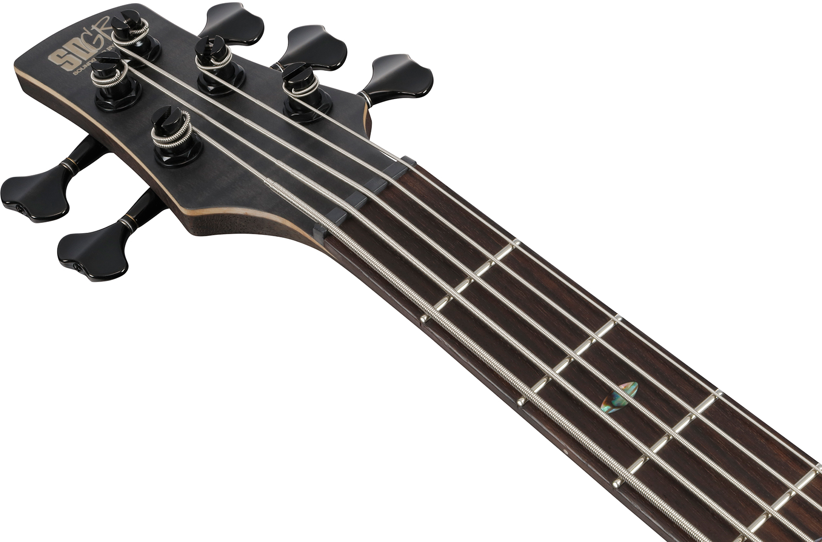 Ibanez Sr1455dw Tgf Premium 5c Active Rw - Transparent Gray Flat - Solid body elektrische bas - Variation 4