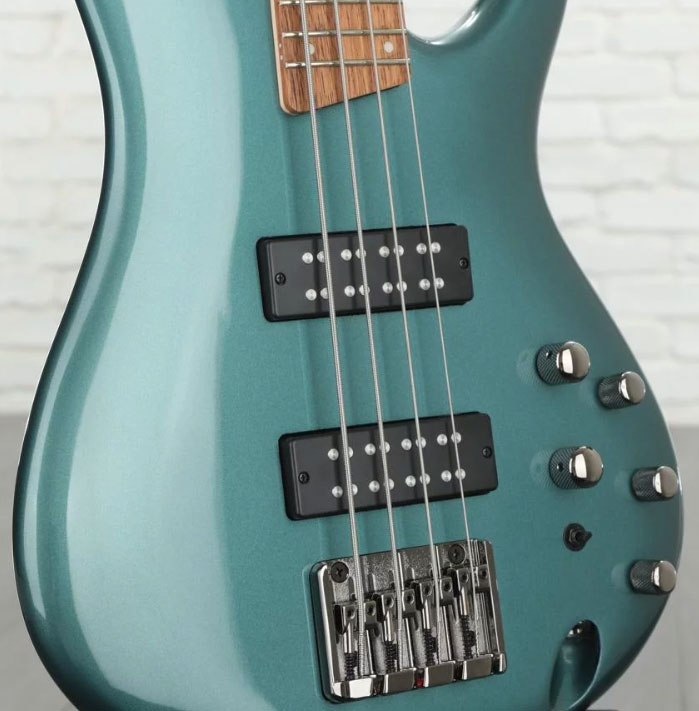Ibanez Sr300e Msg Standard Active Jat - Metallic Sage Green - Solid body elektrische bas - Variation 3