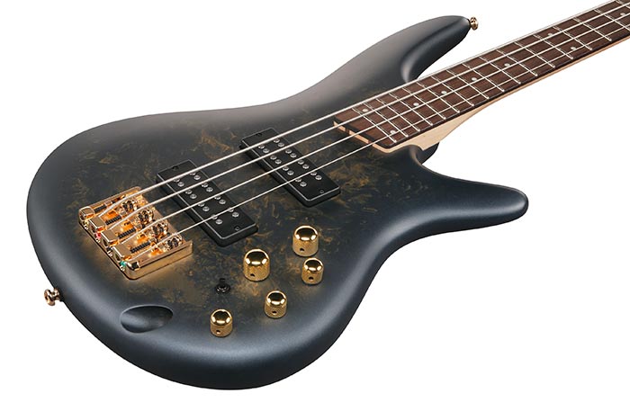 Ibanez Sr300edx Fdm Standard Ltd Active Jat - Frozen Gold Matte - Solid body elektrische bas - Variation 2