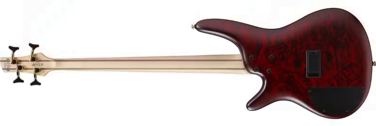 Ibanez Sr300edx Wzm Standard Active Jat - Wine Red Frozen Matte - Solid body elektrische bas - Variation 1