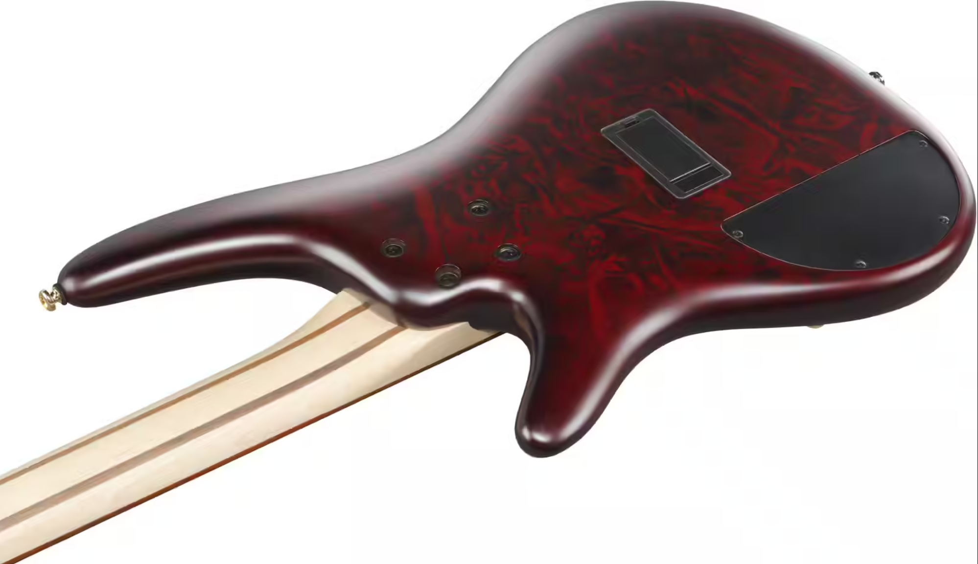 Ibanez Sr300edx Wzm Standard Active Jat - Wine Red Frozen Matte - Solid body elektrische bas - Variation 3