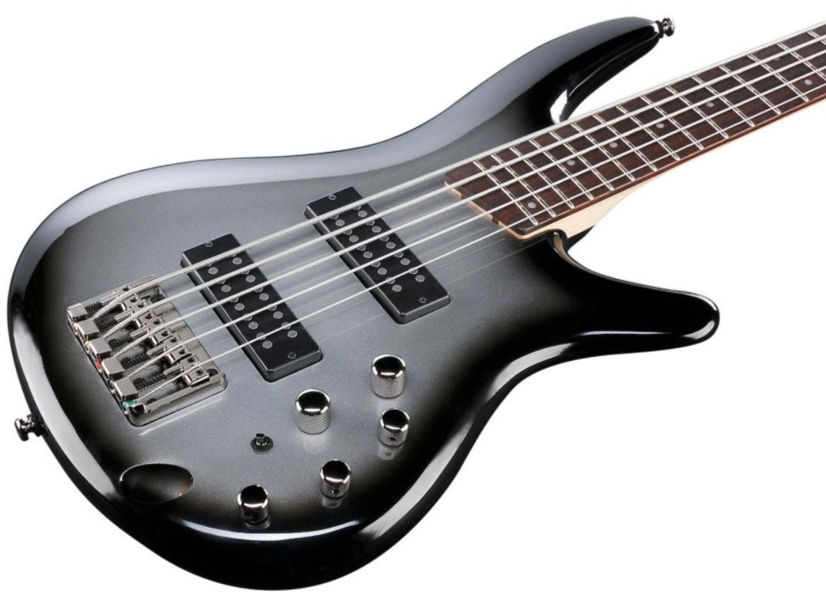 Ibanez Sr305e Mss Standard 5c Active Jat - Metallic Silver Burst - Solid body elektrische bas - Variation 1