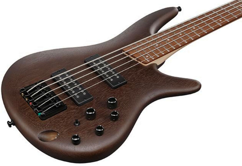 Ibanez Sr305eb Wk Standard 5c Active Jat - Walnut Flat - Solid body elektrische bas - Variation 3