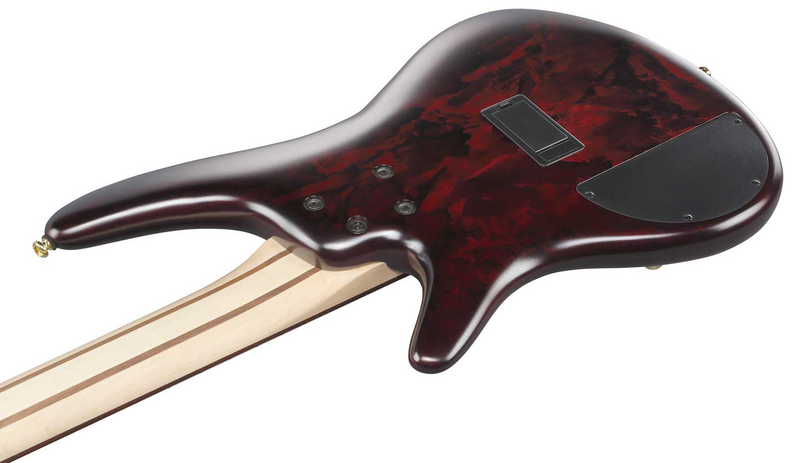 Ibanez Sr305edx Wzm Standard 5c Active Jat - Wine Red Frozen Matte - Solid body elektrische bas - Variation 3