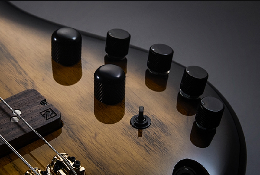 Ibanez Sr4505 Dst Prestige Jap 5c Active Mn - Desert Sunset Burst - Solid body elektrische bas - Variation 4