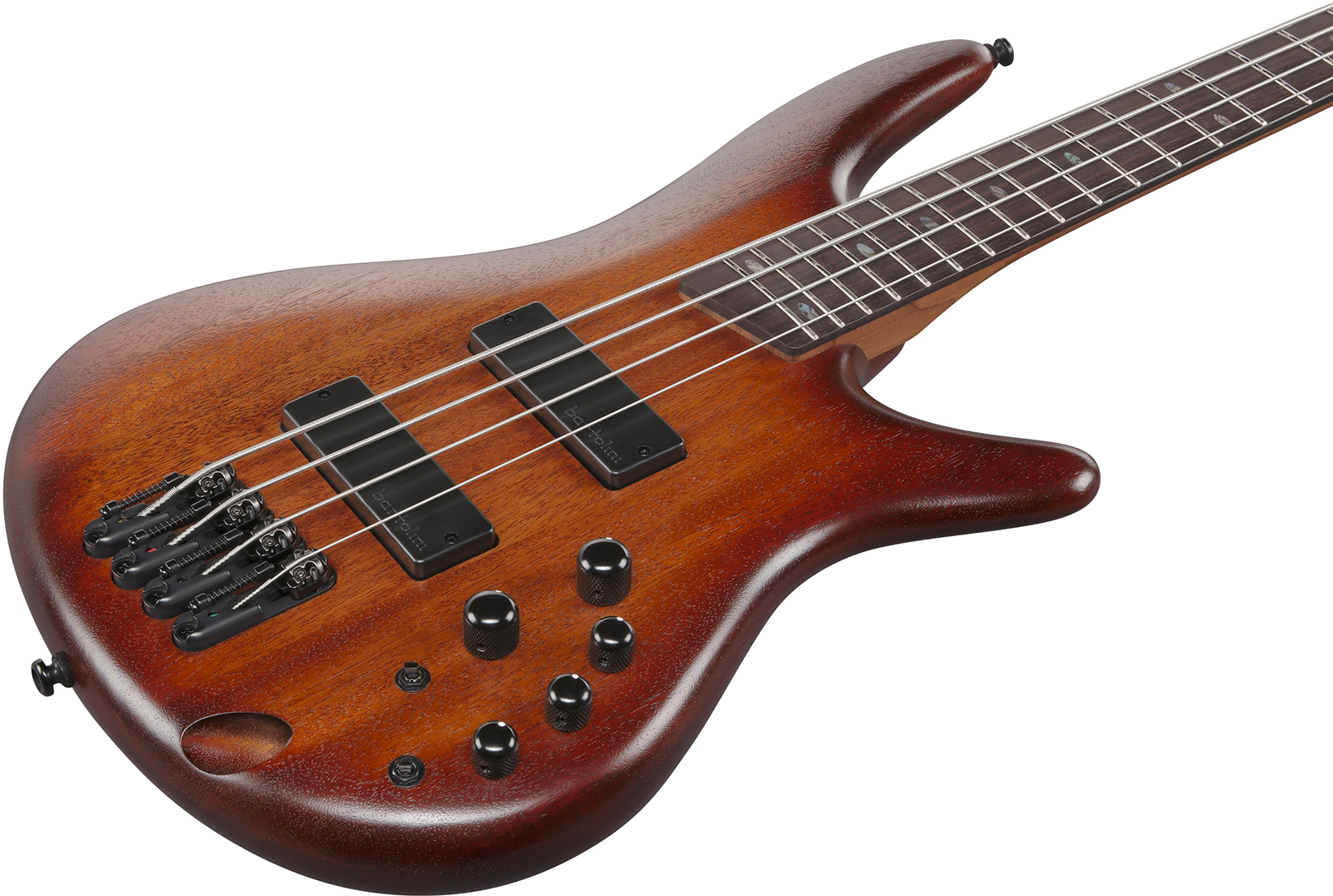 Ibanez Sr500a Mhl Standard Active Bartolini Rw - Mahogany Brown Burst Low Gloss - Solid body elektrische bas - Variation 2