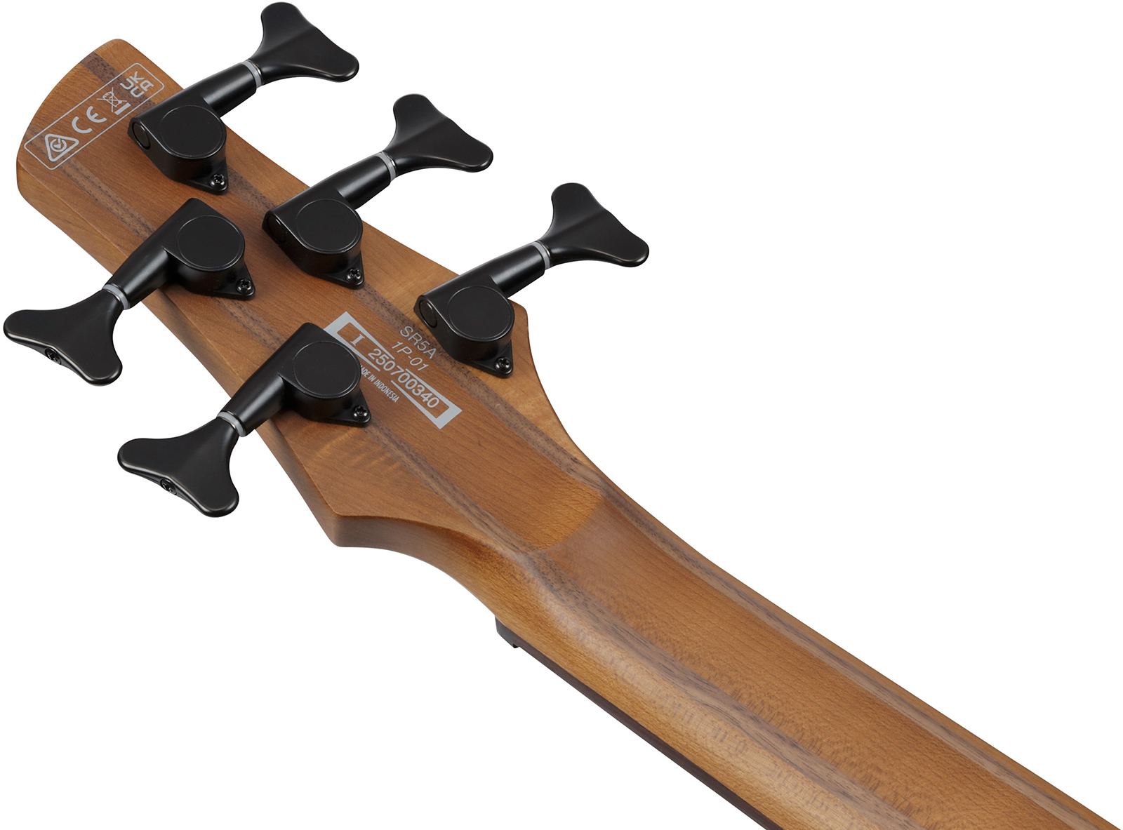 Ibanez Sr505a Mhl Standard 5c Active Bartolini Rw - Mahogany Brown Burst Low Gloss - Solid body elektrische bas - Variation 4