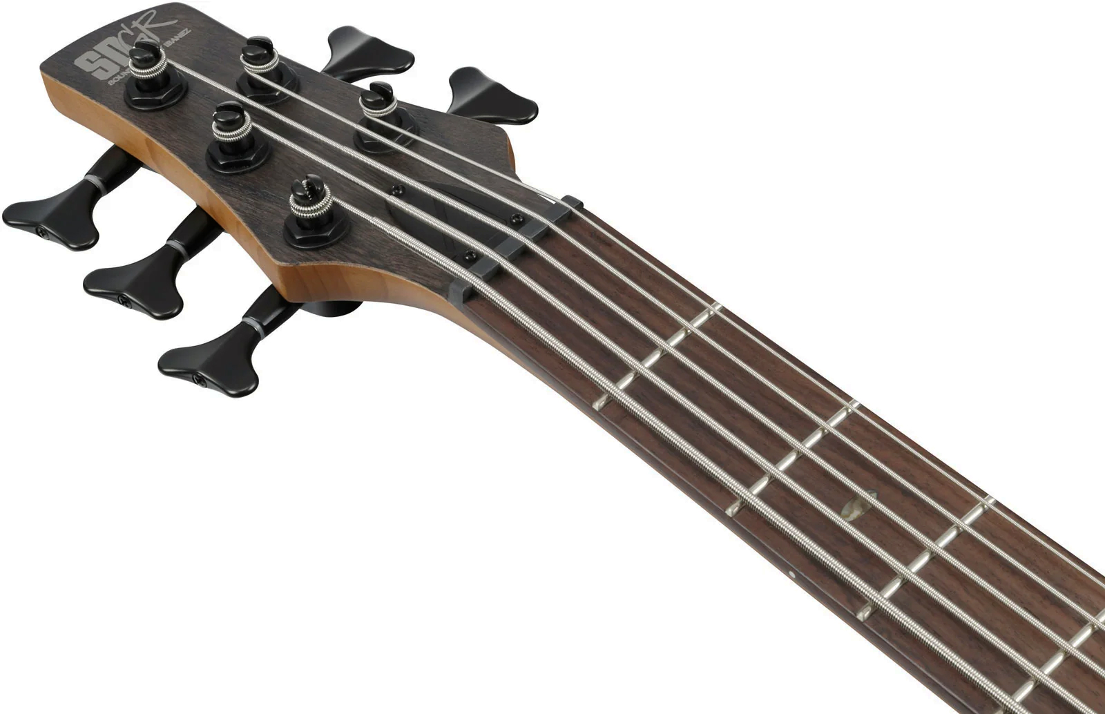 Ibanez Sr505a Tgf Standard 5c Active Bartolini Rw - Transparent Gray Flat - Solid body elektrische bas - Variation 4