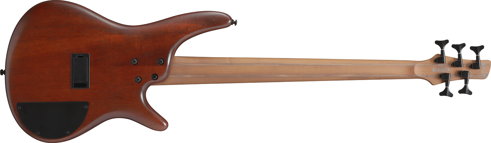 Ibanez Sr505al Mhl Standard 5c Gaucher Active Bartolini Rw - Mahogany Brown Burst Low Gloss - Solid body elektrische bas - Variation 1