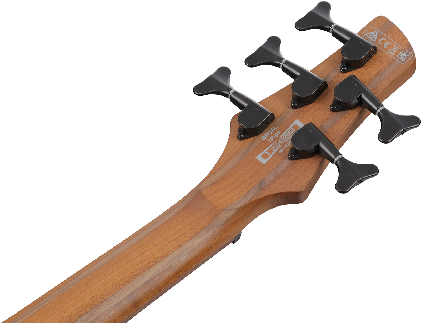 Ibanez Sr505al Mhl Standard 5c Gaucher Active Bartolini Rw - Mahogany Brown Burst Low Gloss - Solid body elektrische bas - Variation 4