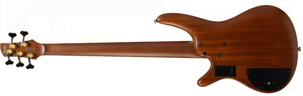 Ibanez Sr5505 Mhf Prestige Jap 5c Active Rw - Mocha Flat - Solid body elektrische bas - Variation 1