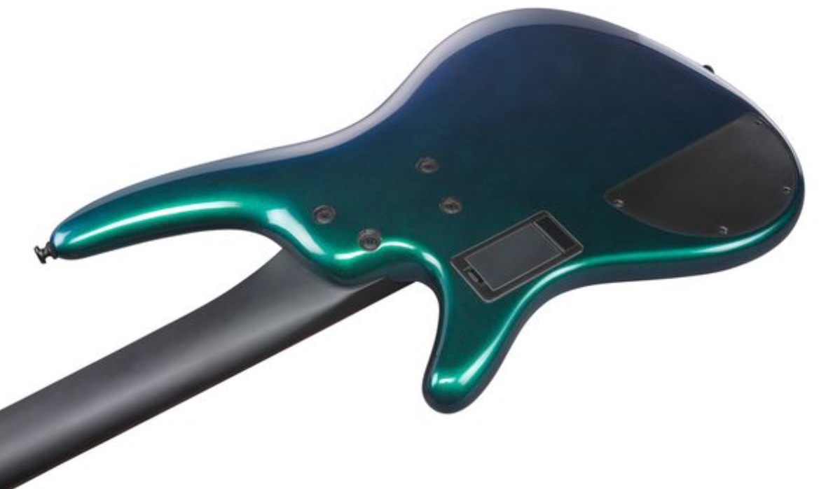 Ibanez Srms720 Bcm Workshop 4c Multiscale Active Fishman Fluence Pp - Blue Chameleon - Solid body elektrische bas - Variation 4